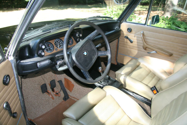 1974 bmw 2002 factory black rust free rebuilt m10 motor with e12 head