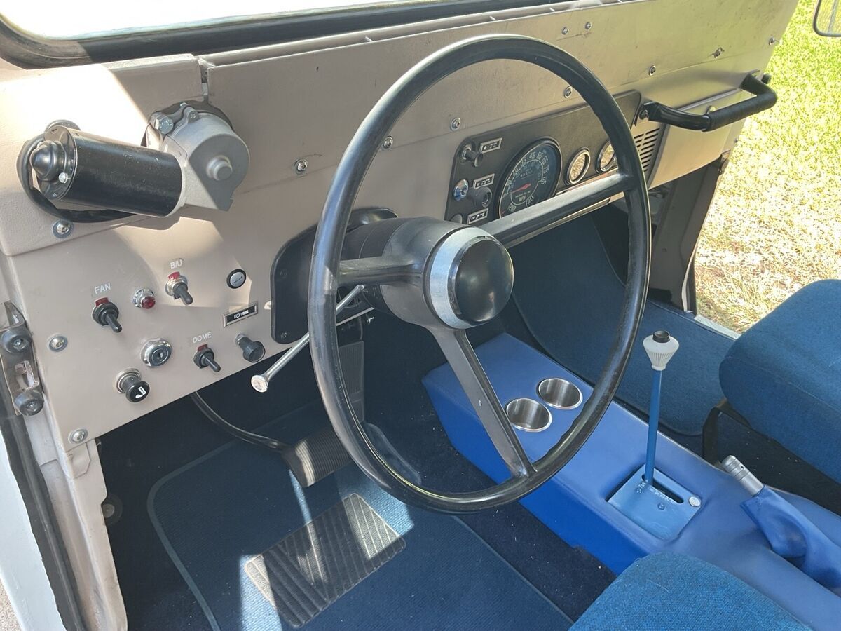 1979 jeep cj-5 white