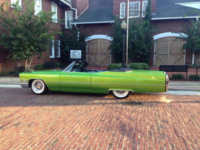 1968 cadillac deville convertible "maybellene" excellent condition restored