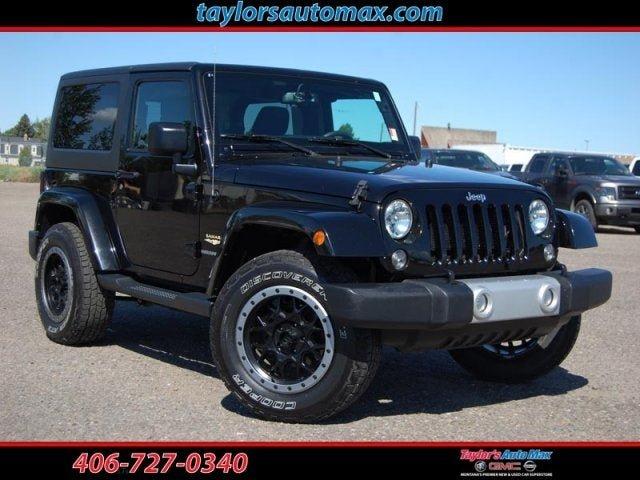 used 2015 jeep wrangler 4wd sahara great falls, mt 59405 for sale in great falls, montana