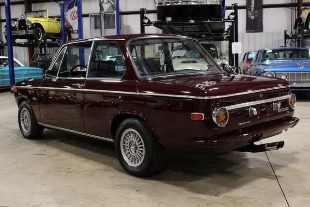 1972 bmw 2002 85454 miles malaga red coupe 2.0l 4cyl 4 speed manual