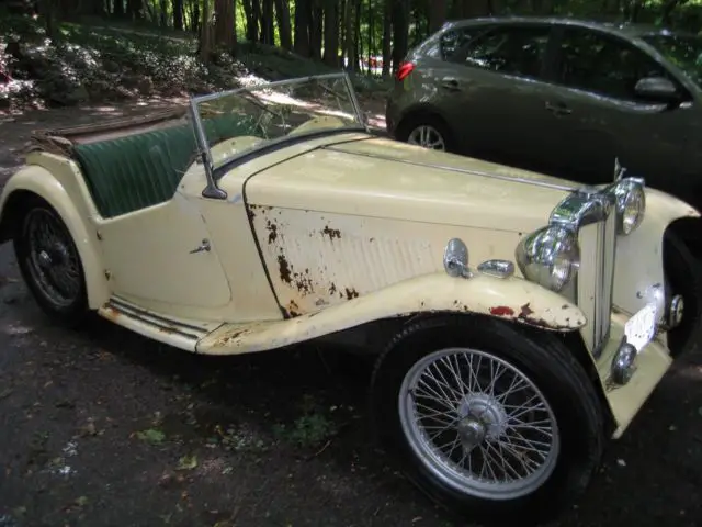 1948 mg tc roadster w/ marshall supercharger and td engine