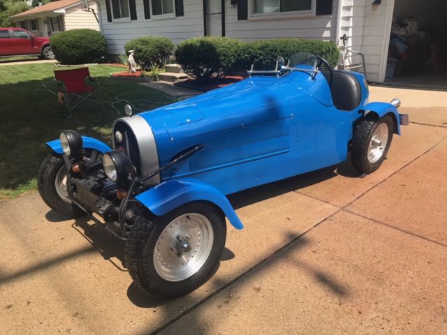 1924 bugatti type 35 built on a 1964 volkswagen beetle chassis kit car
