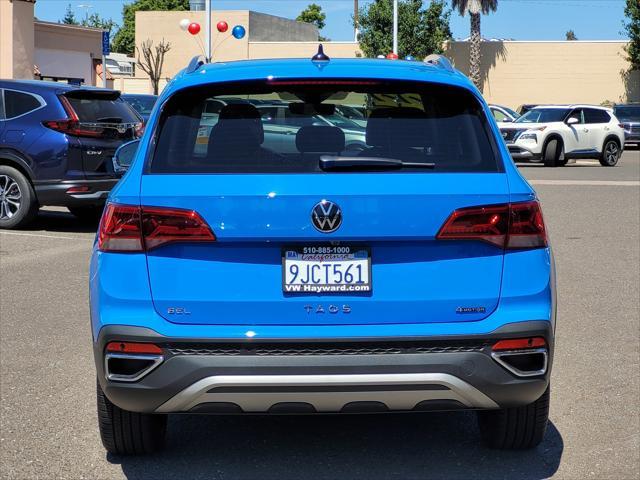 2022 volkswagen taos 1.5t sel