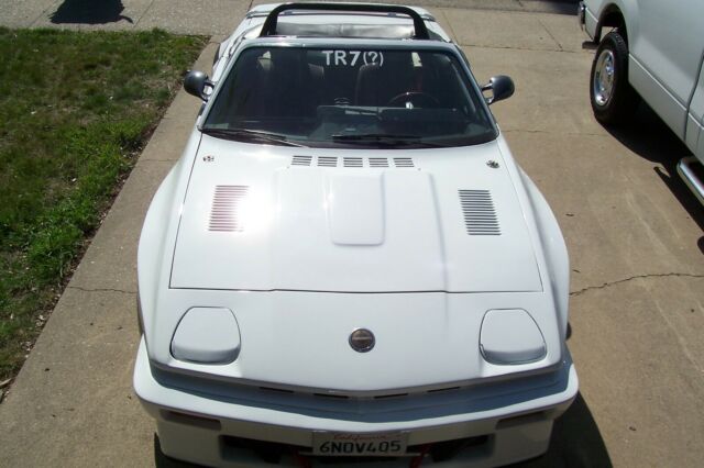 custom tr7(?) convertible widebody show car
