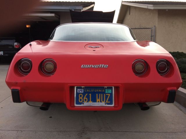 1979 corvette daily driver, sold as is for parts