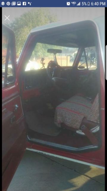 75 f350 super camper special pick up
