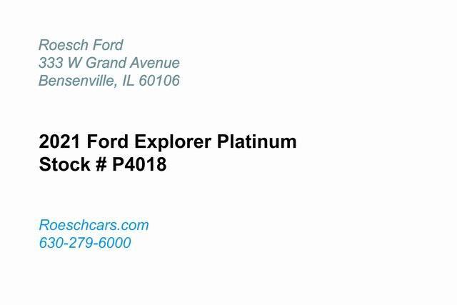 2021 ford explorer platinum