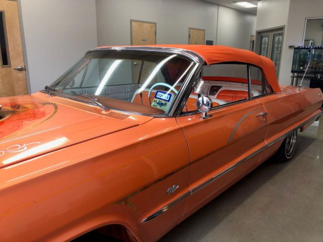 1963 custom chevy impala show quality droptop