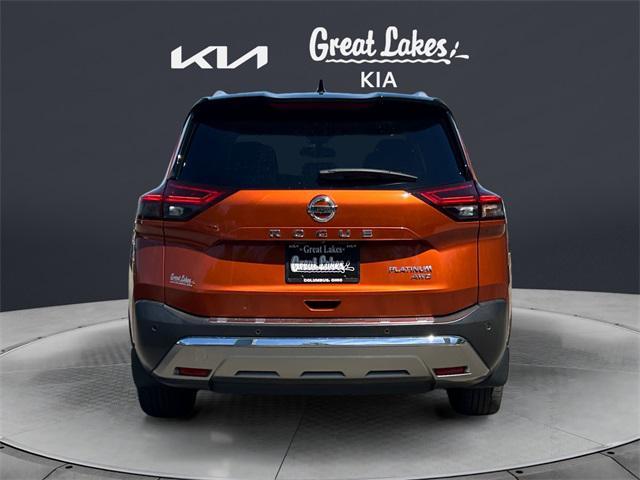 2021 nissan rogue platinum