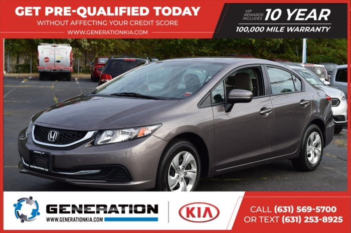 used 2014 honda civic lx sedan bohemia, ny 11716 for sale in bohemia, new york