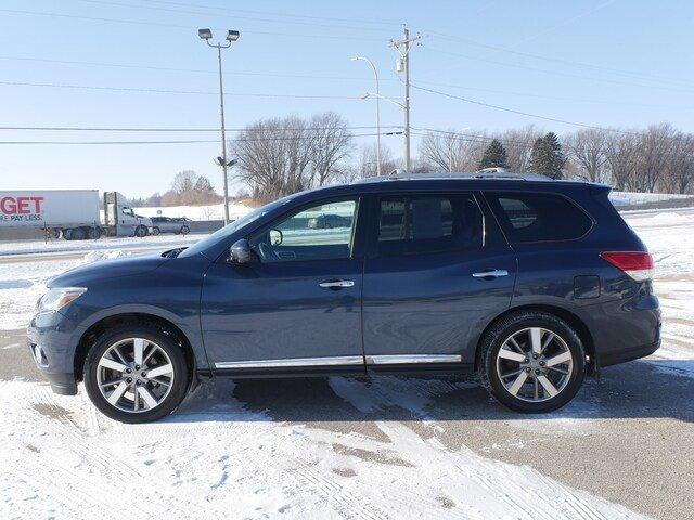 used 2013 nissan pathfinder 4wd platinum rochester, mn 55901 for sale in rochester, minnesota