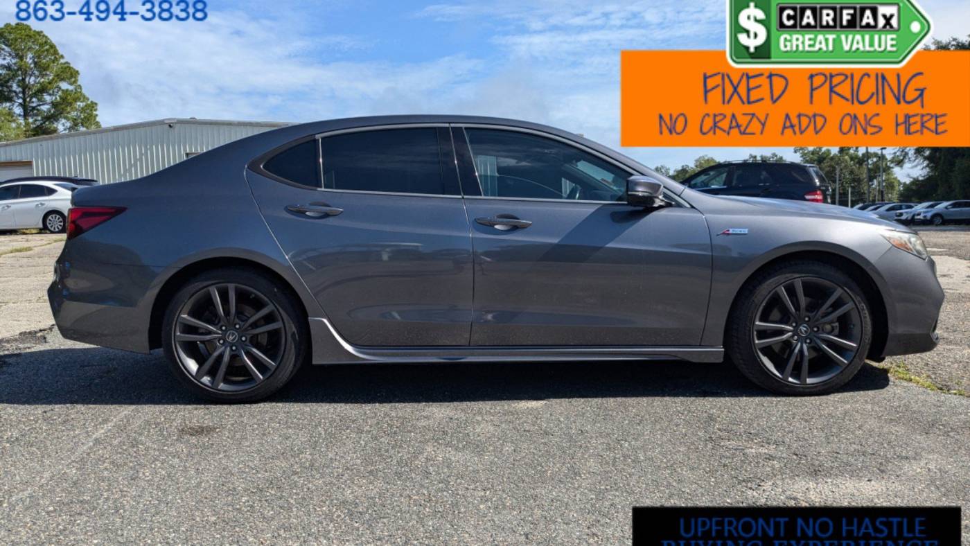 2019 acura tlx v6 w/tech w/a-spec