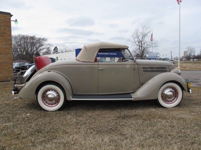 1936 ford deluxe roa deluxe 0 cordoba tan roadster original manual