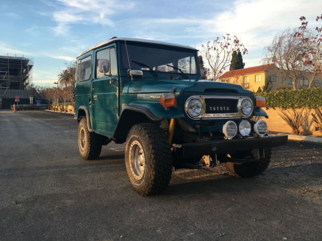 1968 fj40 land cruiser colombian import with old man emu lift