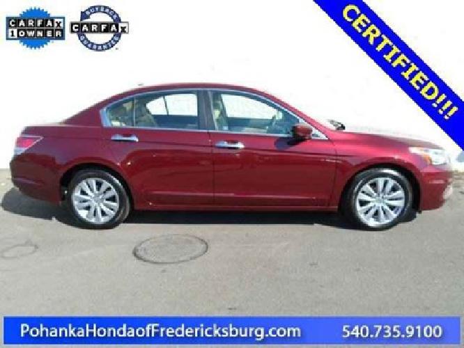 2012 honda accord sdn ex-l in fredericksburg, va