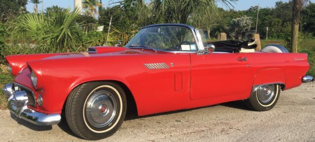 1956 ford thunderbird t-bird convertible driver/hotrod/restomod/not a project