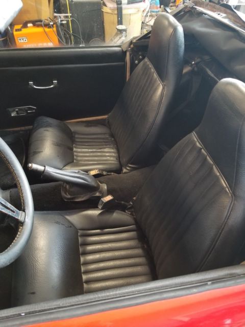 1972 spitfire convertible, frame like new, rebuilt engine new wheels & + more