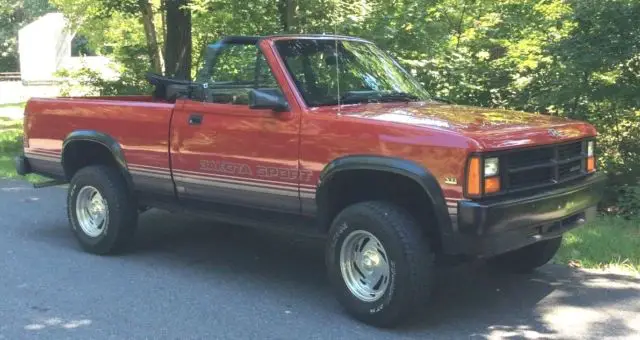 dodge dakota convertible truck 1989 137,000 mls xlent condition! show-stopper!