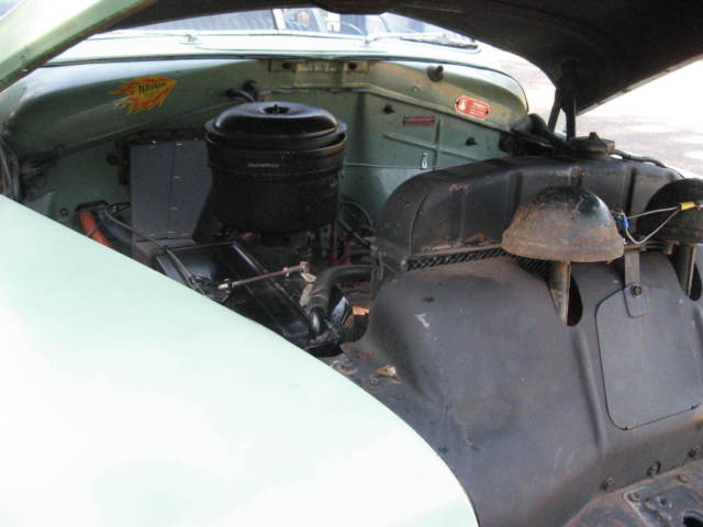 1950 plymouth deluxe 'patina' hot rod