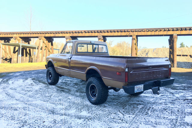 1971 chevrolet k20 lifted 4x4 pickup