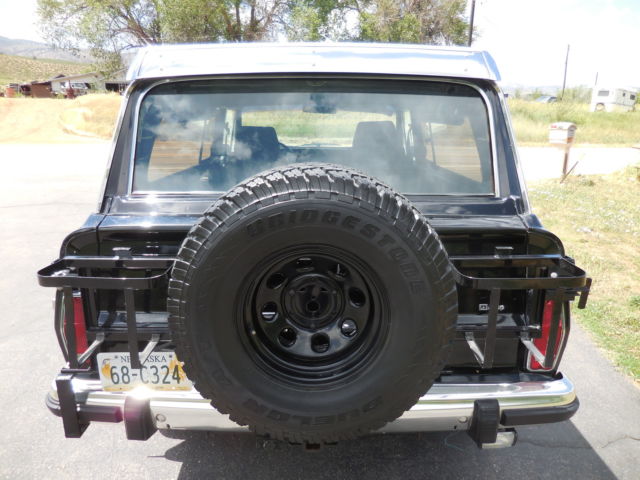 1983 jeep cherokee laredo 2 door 360 v8 last year top of line 2nd owner black