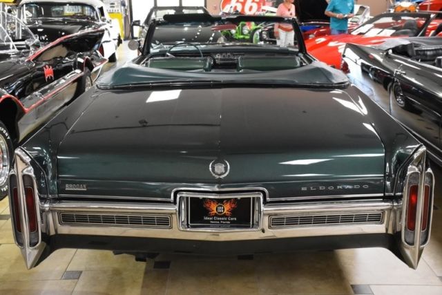 1966 cadillac eldorado 0 tropic green firemist poly 429c.i. turbo-hydramatic 4