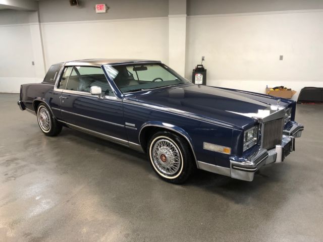 1983 cadillac eldorado base 2dr coupe automatic 4-speed fwd v8 4.1l gasoline