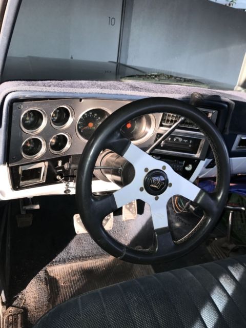 vtg 1974 chevy k20 4x4 classic long bed white truck 70s usa 350