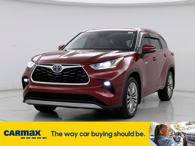 2021 toyota highlander hybrid platinum