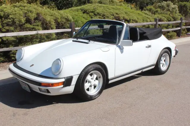 1987 porsche carrera 1 owner all original with 60,691 original miles