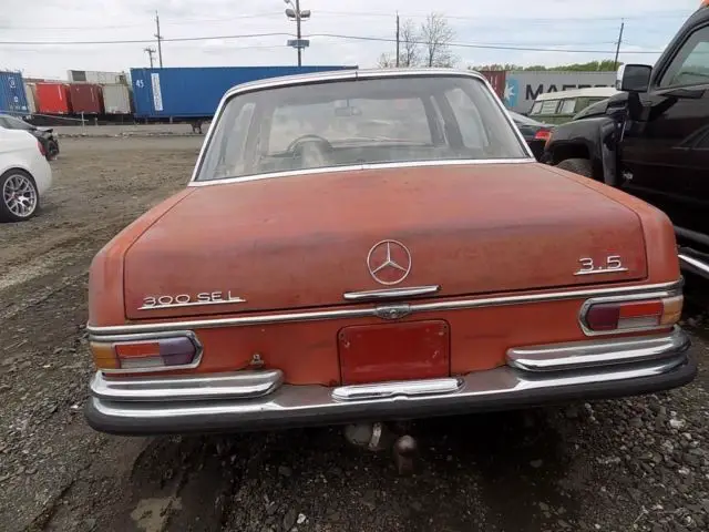 1971 mercedes 300sel 3.5l w109 euro with sunroof