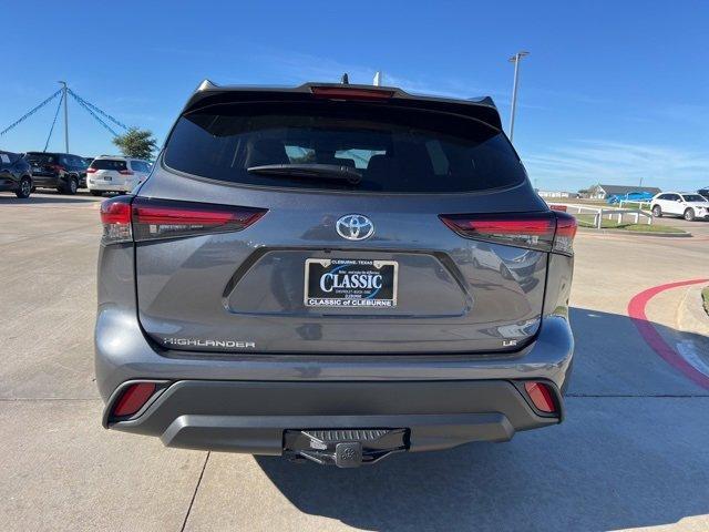 2024 toyota highlander le