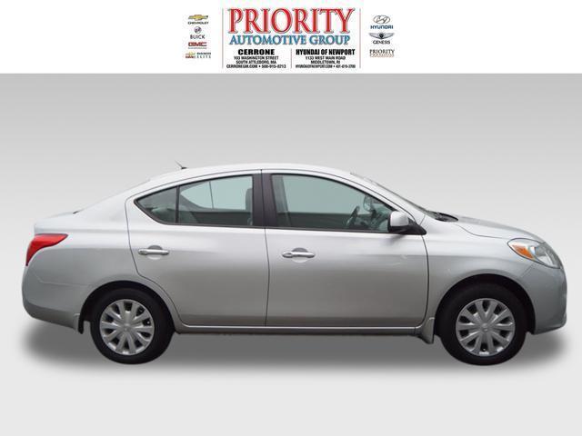 2012 nissan versa 1.6 s 1.6 s 4dr sedan 5m for sale in middletown, rhode island