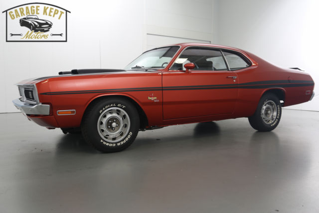 1971 dodge dart demon 340 rotisserie restoration - mint!!!