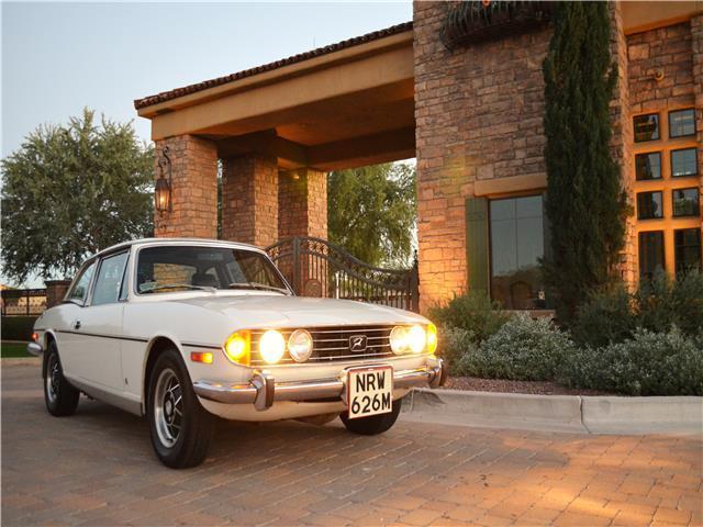 1973 triumph stag 39,850 miles leyland white 2-door 3.0 manual