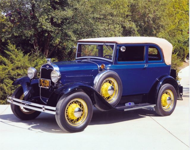 1931 ford a400 model a one of a kind/ outstanding condition and restoration lqqk