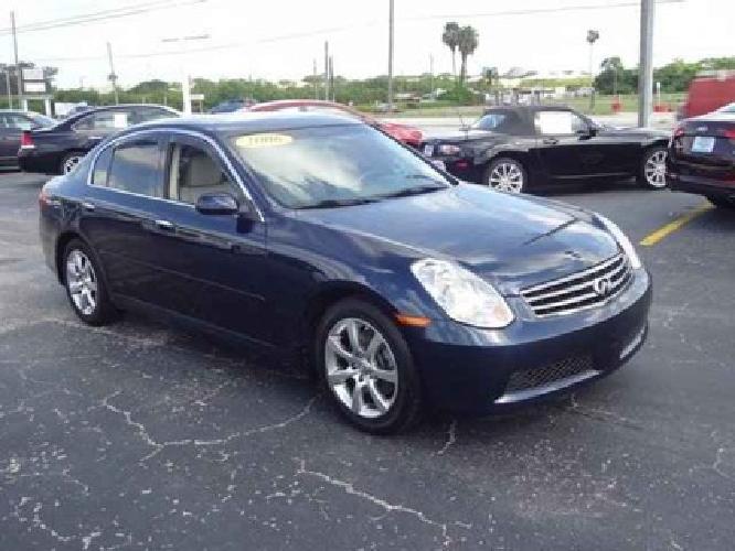 2006 infiniti g35 sedan in pinellas park, fl