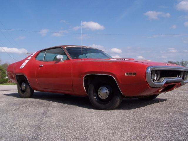 1971 roadrunner, orig. paint super solid texas proj. ie 1969 gtx hemi six pack