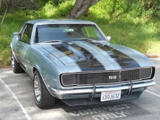 1968 chevrolet camaro rs/ss 4-speed manual muncie