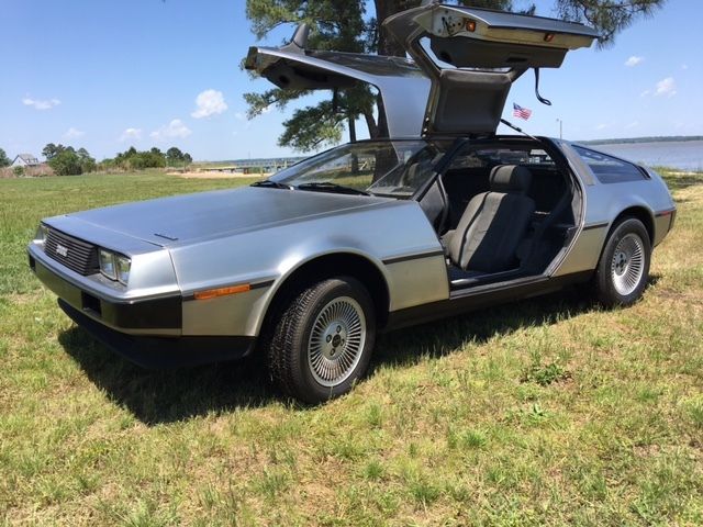 1982 delorean - only 504 miles! never registered - very rare car - dmc-12