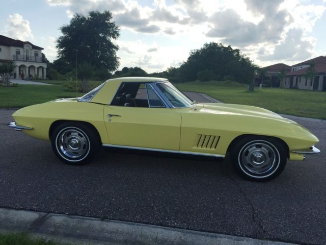 1967 chevy corvette roadster frame off matching #'s ps pb pw ac camaro chevelle