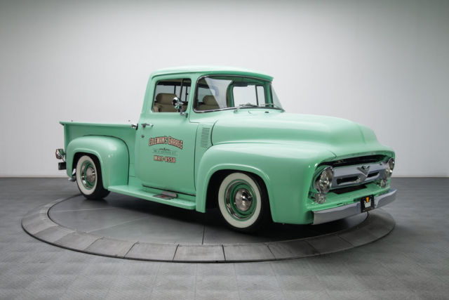 1956 ford f100 pickup truck 3,817 miles seafoam green pickup truck 5.0 liter coy