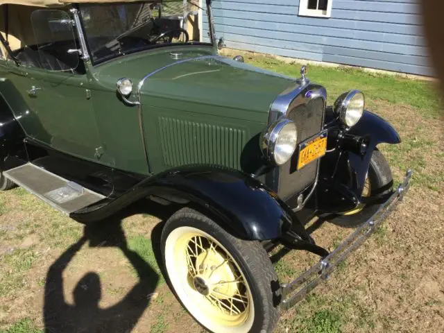 1930 ford morel a roadster - rumble seat