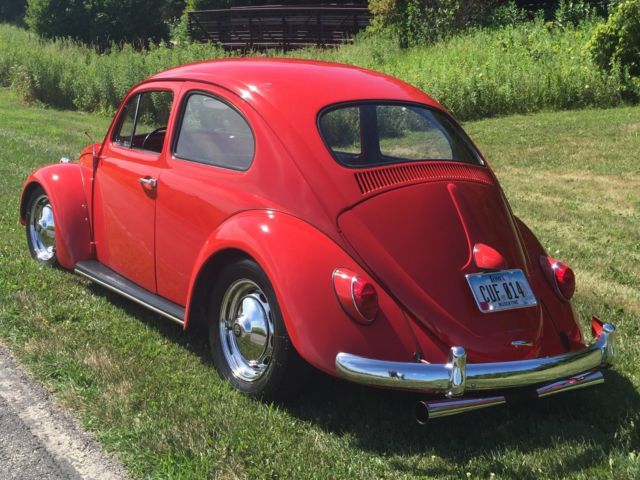 1963 volkswagon vw beetle bug - very nice !!!