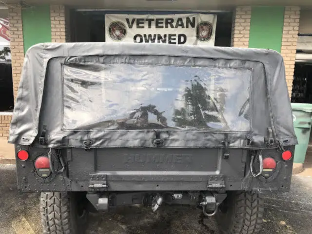 1990 customized soft top wagon hmmwv ac conditioning, h1 seats and console