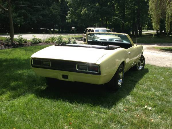 1968 camaro ss convertible - matching numbers