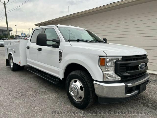 2021 ford f-350 1 owner - new michelins - serviced - reading service body