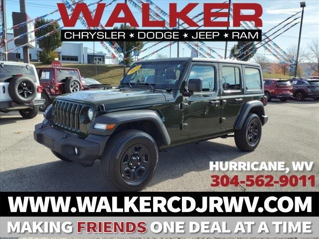 2022 jeep wrangler unlimited sport 4x4