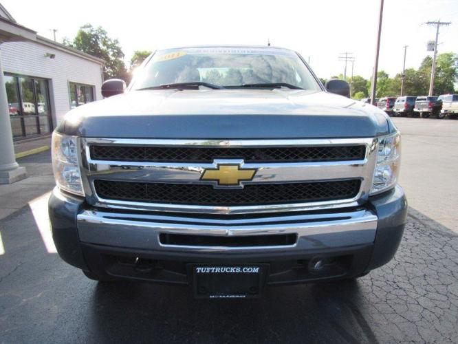 used 2011 chevrolet silverado 1500 4x4 extended cab ls rush, ny 14543 for sale in industry, new york